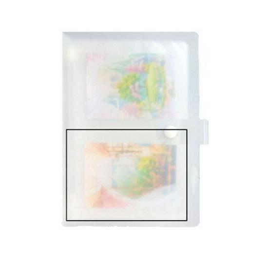 3-Zoll Polaroid Mini Fotoalbum: Transparente Aufbewahrung für Fotos, Kinokarten, Postkarten & Erinnerungskarten.