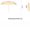 Ultra Light Sun Umbrella Automatic Folding Umbrella UV Resistant and Windproof Umbrella Compact and Portable Rain Gear for Adult