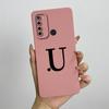 For Xiaomi Redmi Note 8 Case Redmi Note 8T Cover Redmi Note 8 Pro Cases Luxury Letters Square Phone Case Shockproof Back Cover