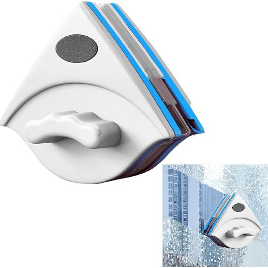 Dwustronny Magnetyczny Czyścik do Okien, Magnetyczna Szczotka do Mycia Okien, Wycieraczki do Szkła, Narzędzia do Czyszczenia Okien Czyścik do Okularów Szczotka Czyszcząca