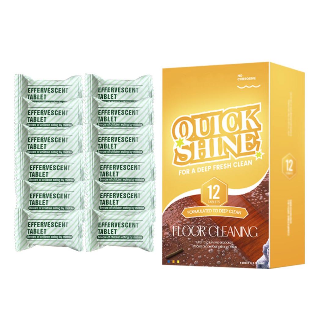 Concentrated Solid Floor Cleaning Degreasing Multi-effect Floor Cleaning Tablets Effervescent Tablets