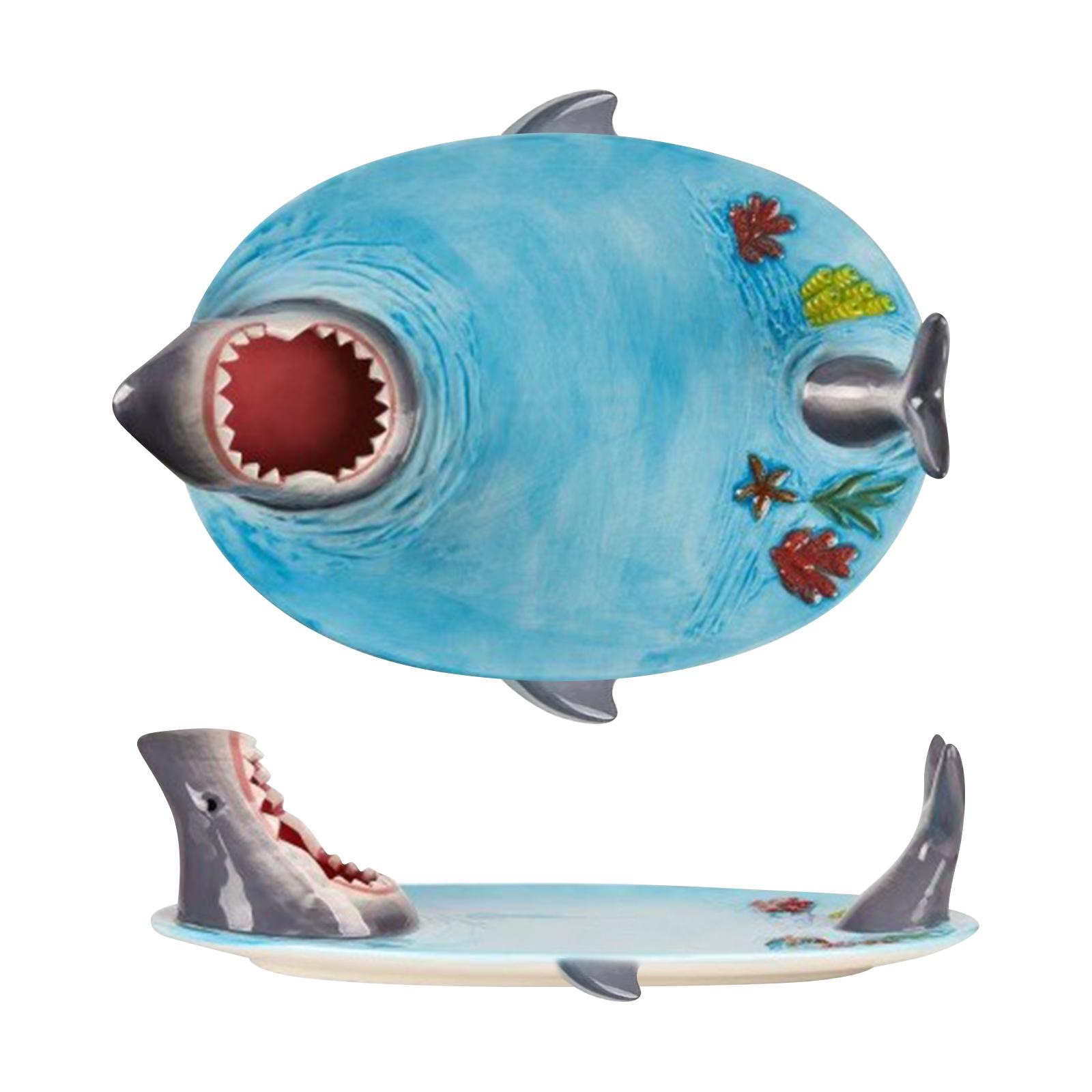 

Shaped Charcuterie Board, Sushi Plate With Vegetable Serving Area, Bowl And Chopstick Rest, Ceramic Fun Sushi Board One Size