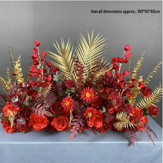 Seidenblumen-Gangdekorationen für Hochzeiten und Verlobungen