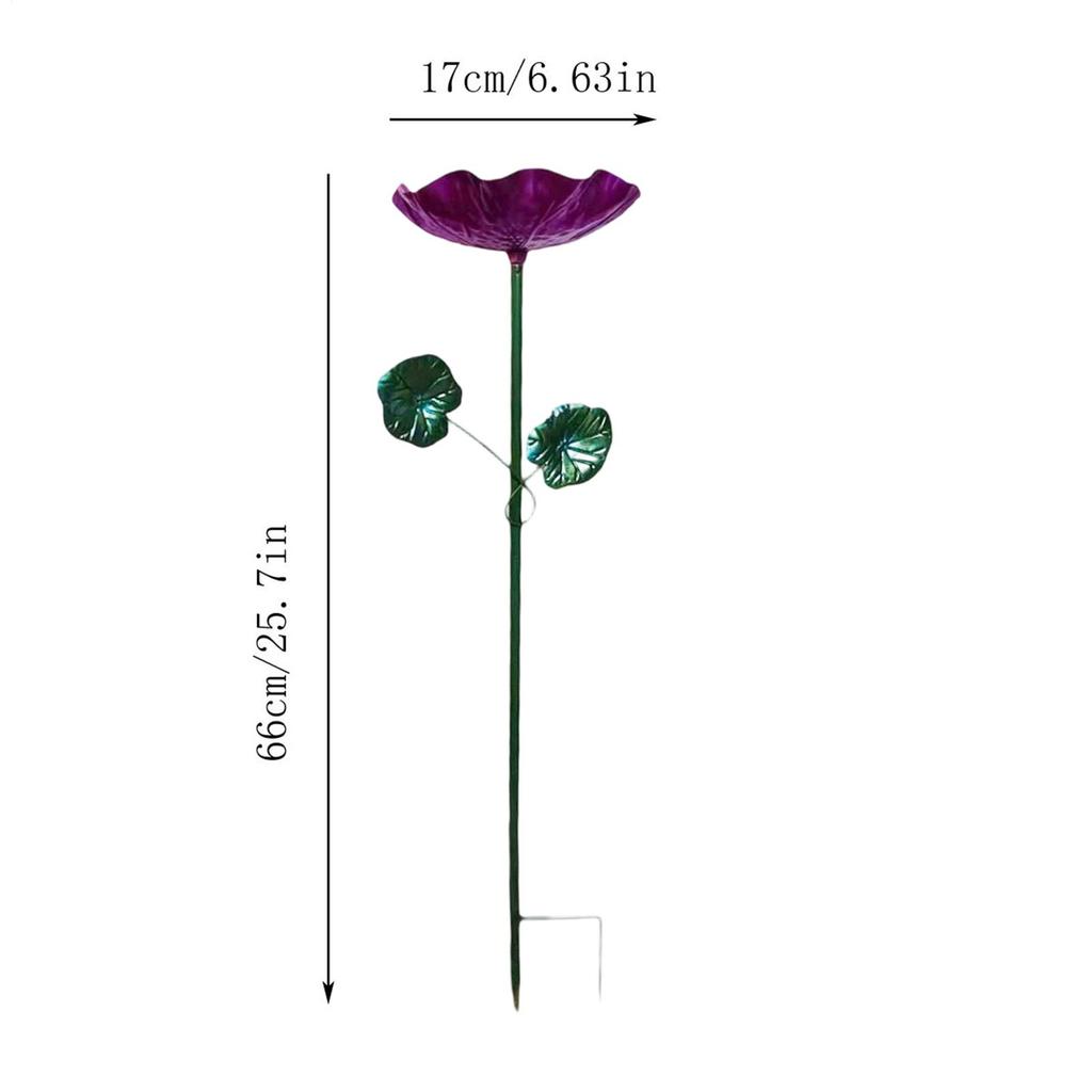 Bird Bath For Outside Vintage Flower Iron Decoration Flower Bird Bath For Feeding Home Garden Backyard Courtyard Landscaping