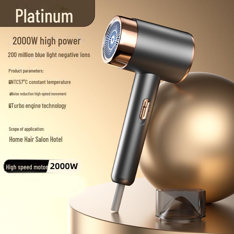 High-Power Hair Dryer for Home, Quick-Dry with No Damage, Hot/Cold Air, Constant Temperature Control