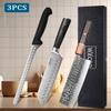 WXCOO Hand Forged Kitchen Knife Multifunctional Ham Slicing Knife Versatile Knife Meat Fruit Cutting for Cooking Household