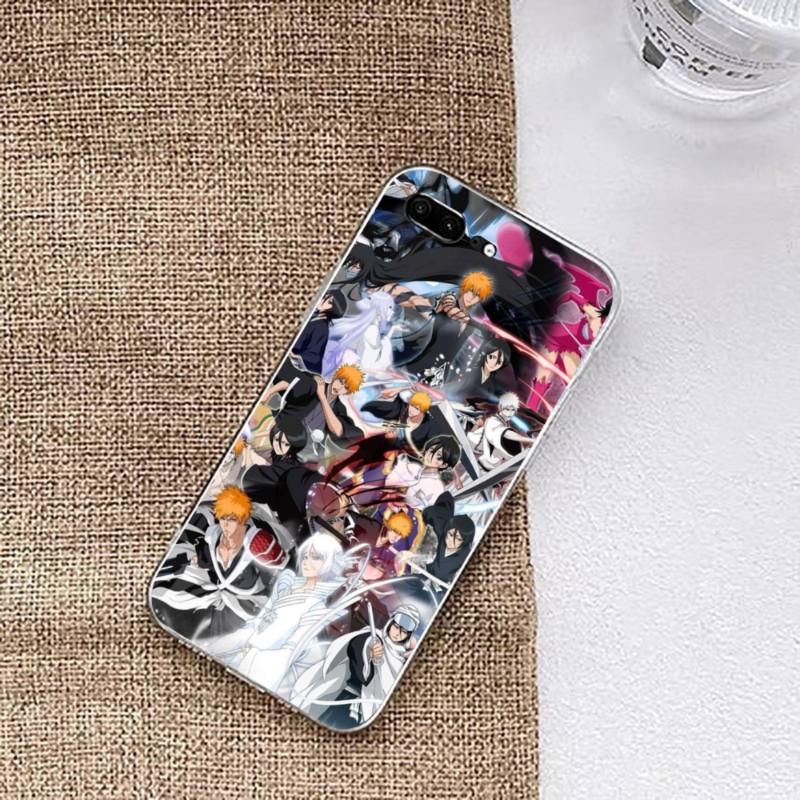 Bleach Ichigo Kurosak Phone Case For Huawei P50 P40 P30 Pro Mate 40 30 Pro Nova 8 8i Y7P Honor Transparent Phone Cover