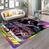 Pokemon Card Pikachu Charizard Print Playful Rug Vibrant Gaming Mat for Living Room Bedroom Sofa Area Home Decor Doormat