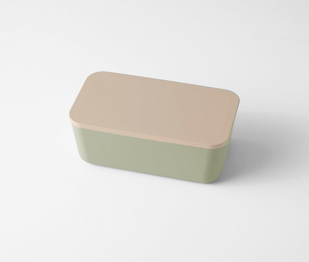 Takenaka SUKITTO Bento Single Made In Box, Tier, Japan, Khaki, 750ml, T-36396
