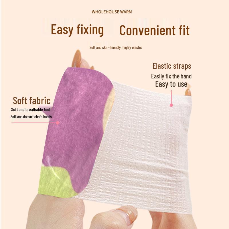 Wearable Hand Warmer Sticker: Self-Heating Patch for Students and Office Use