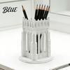 Unique Aesthetic Desk Organizer Gothic Pen Holder Cathedral Style Makeup Brush 3D Printed Vintage Pencil Cup Organizer Vanity Storage for