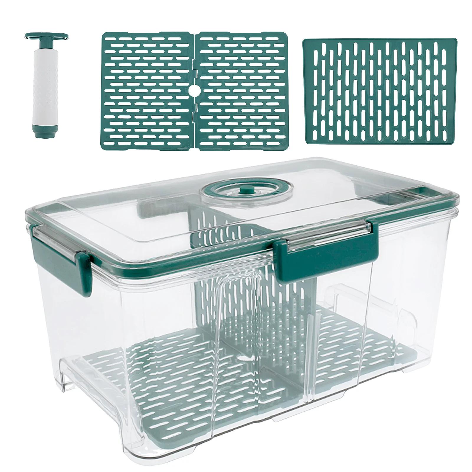 

Kitchen Countertop Airtight Box Transparent 8Qt Bread Storage Container Extra Large with Lid Keeper for Homemade Toast/ Bagel