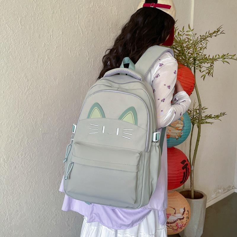 Schoolbag1011 new high school student schoolbag versatile cute lightweight travel large capacity backpack computer backpack