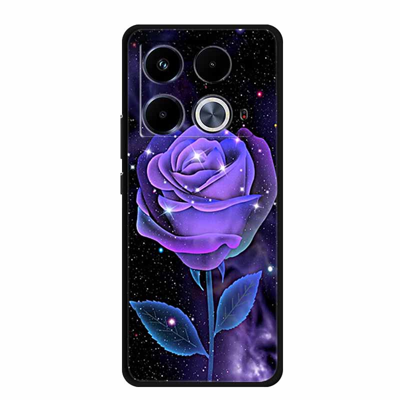 Für Infinix Note 40 Pro Hülle 4G 5G Mode Weiches Silikon TPU Rückseite Für Infinix Note 40 4G Handyhülle Coque Note40 Pro 5G