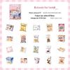 Soft Painting Retro Sticker Pack: Healing Style Journaling & DIY Children's Stickers