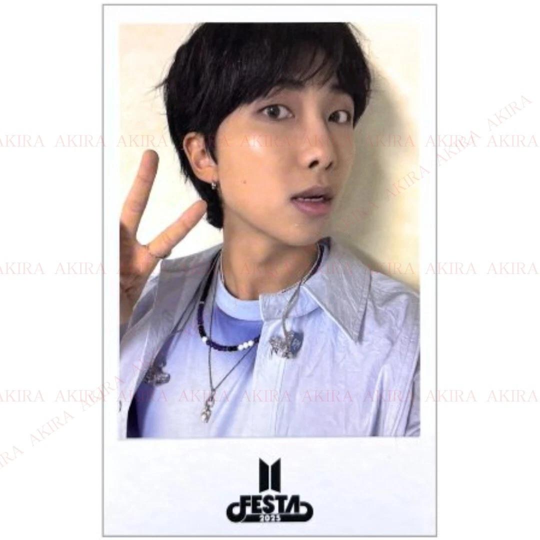 BTS FESTA 2025 ARMY ZONE КАПСУЛЬНЫЙ АЛЬБОМ МЕРЧ ПАКЕТ 10K KRW БОНУС Фотокарточка Официальный RM / INSTANT PC