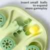 Two Phase Challenge Animal Food Dispenser Plaything With Viewable Structure To Stimulate Hunting Urge And Reduce Fast Eating