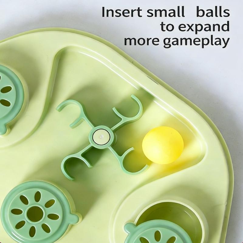 Two Phase Challenge Animal Food Dispenser Plaything With Viewable Structure To Stimulate Hunting Urge And Reduce Fast Eating