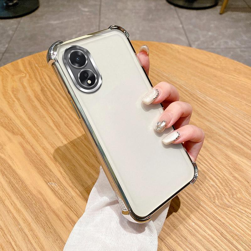 

Чехол для Honor X5 Plus Чехол для Honor X5 Plus WOD-LX1 WOD-LX2 Чехол для телефона Мягкий бампер Противоударный защитный чехол Прозрачный гальванический слой For Honor X5 Plus