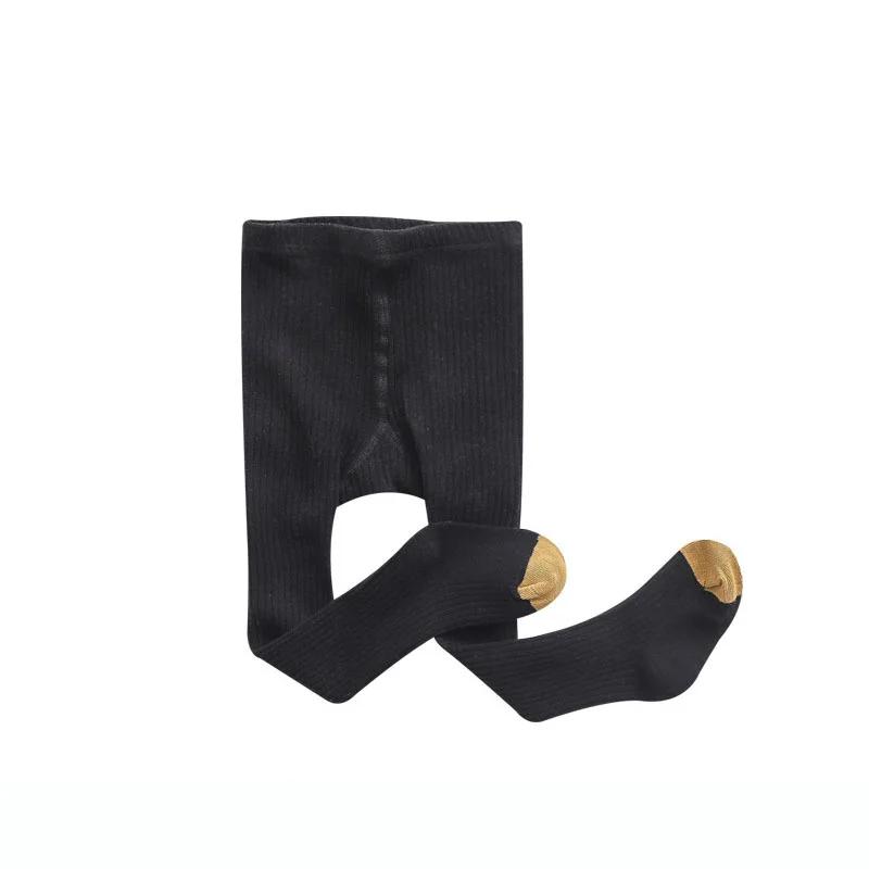 Girls Tights Children Baby Stockings Spring Autumn Tights Winter Warm Pantyhose Cotton Cute Candy Color 2024 Fall Clothes