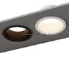 Ultra-Narrow Edge Anti-Glare LED Recessed Ceiling Spotlight - Three-Color Adjustable