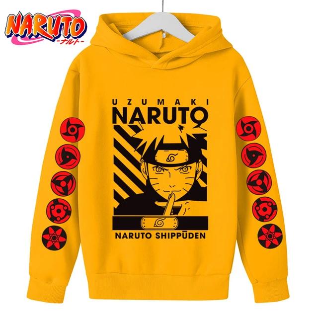 2025 MINISO Moletom Naruto Infantil Roupa Infantil Para Meninos Roupa Infantil Bebê Outono Quente Moletons Casaco Roupa de Desenho Animado Moletom