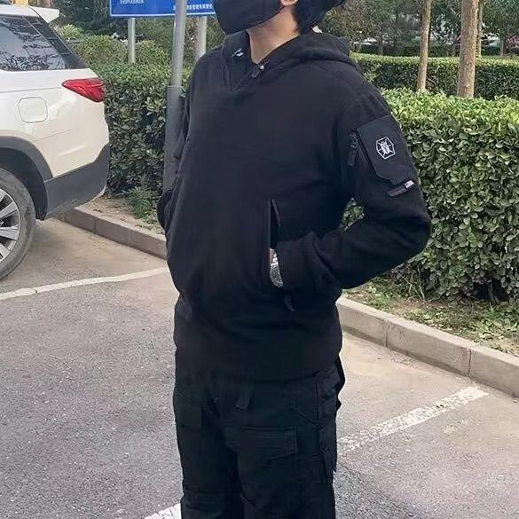 Men's Fleece Hoodie - 2026 Autumn/Winter Casual Sport Long Sleeve Outerwear