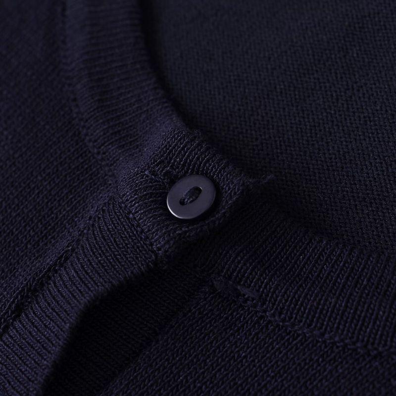 Kaslead New Women Clothes Western Style Fashion Simple and Versatile Plain Stitch Knit 2893136