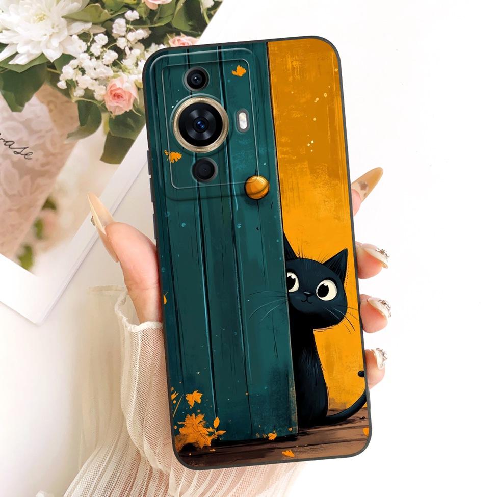 For Huawei Nova 11Pro GOA-AL80 GOA-LX9 Casing For Huawei Nova 11 Pro Case Cover Silicone Fashion Cartoon Cute Funny Painted