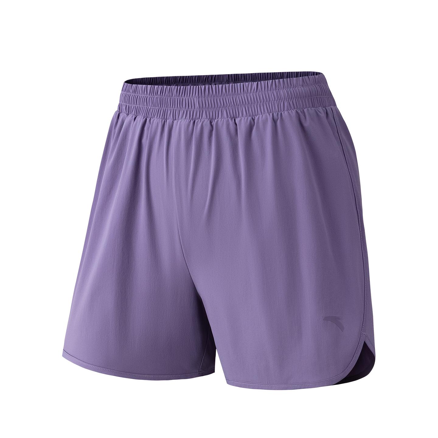 

Anta Sports Womens Woven Shorts Summer 2026 Casual Women shorts Crystal-Purple 962627506-2 XS