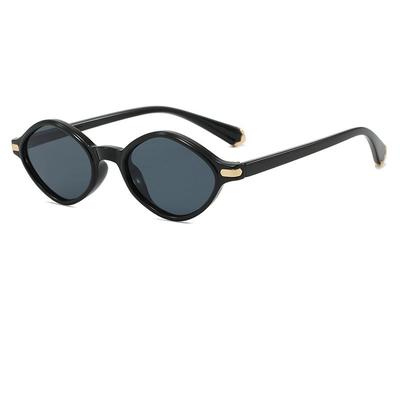 Sexy Small Frame Sunglasses for Women Designer Fashion Luxury Shades UV400 Black Vintage Sun Glasses