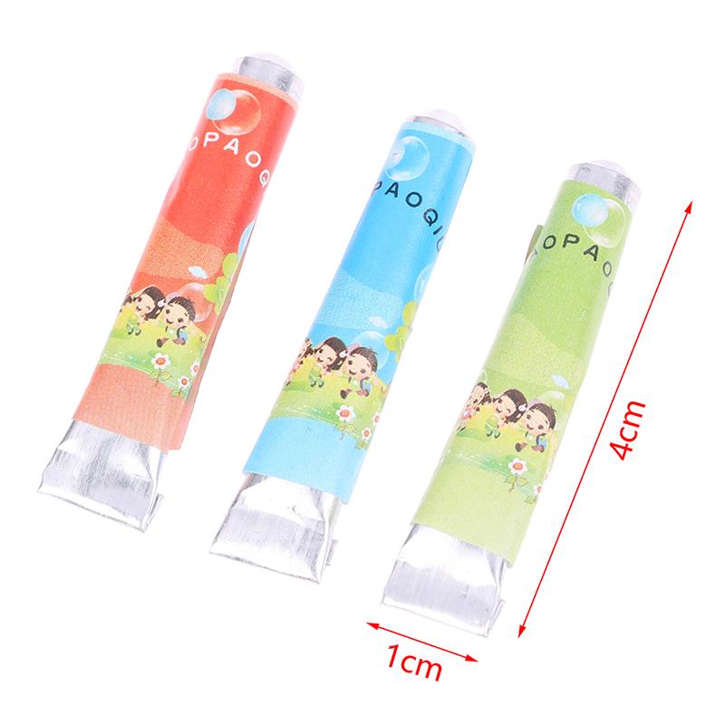 20Pcs Bubble Glue Blowing Ball Space Balloon Colorful Bobo Ball Toys Outdoor