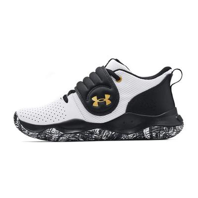 Zone BB GS White Black Gold Kids Sneakers 3024262-102