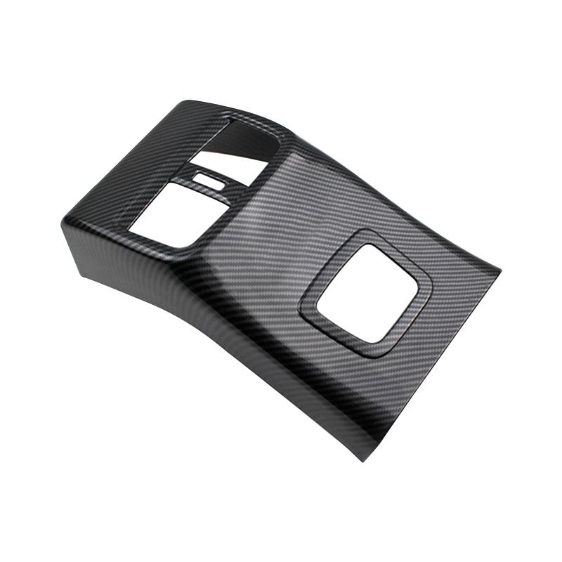 

ABS карбоновый автомобильный подлокотник коробка задняя вентиляционная решетка крышка чехол отделка для Toyota Corolla E210 2019 2020 2024 2024 2024 2024 гибрид