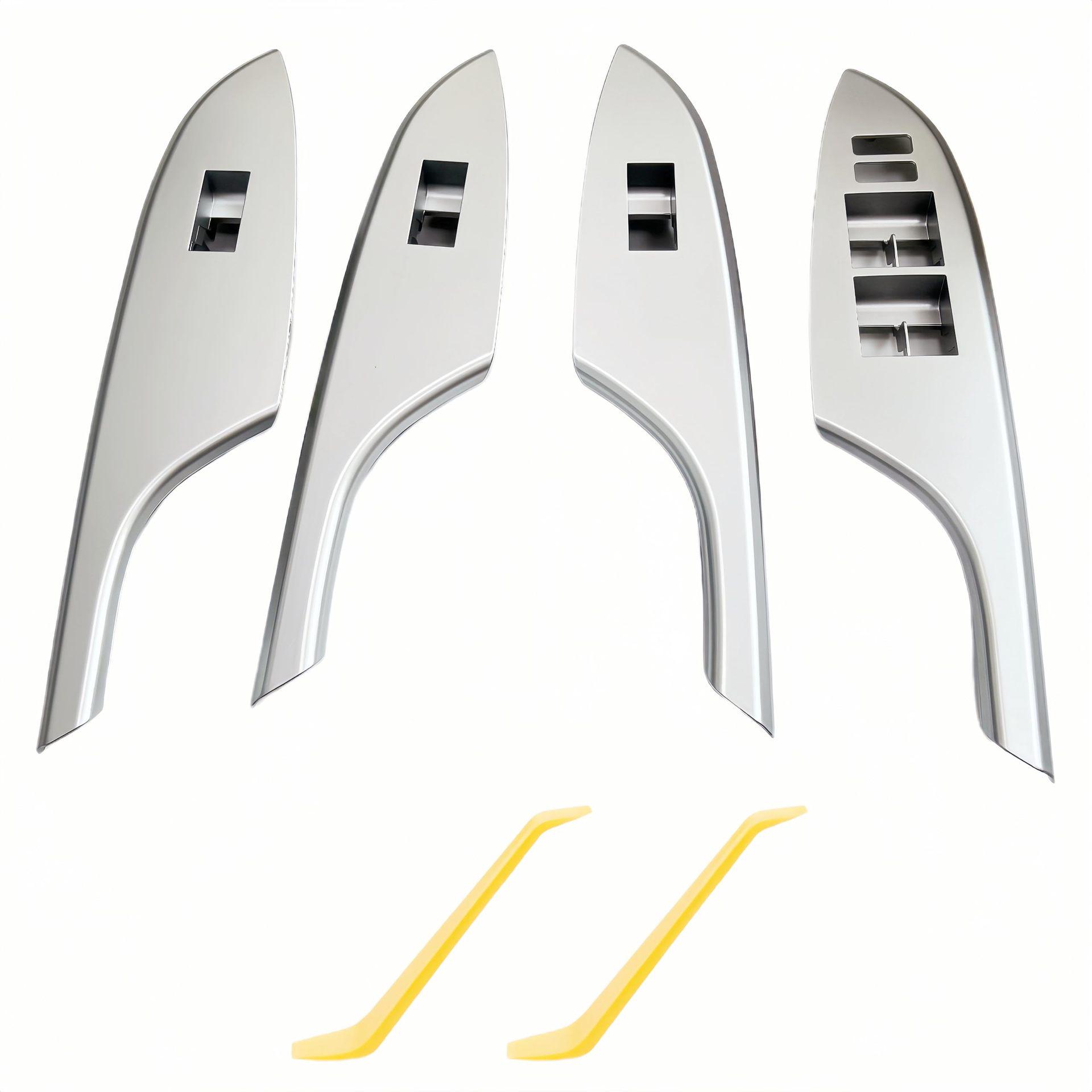 

Electric Window Switch Bezel Panel Cover Silver for Toyota Corolla 2009-2013 Front Left серебряный