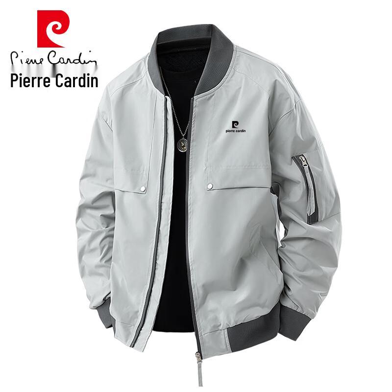 Pierre Cardin Men's Stand-Collar Casual Jacket