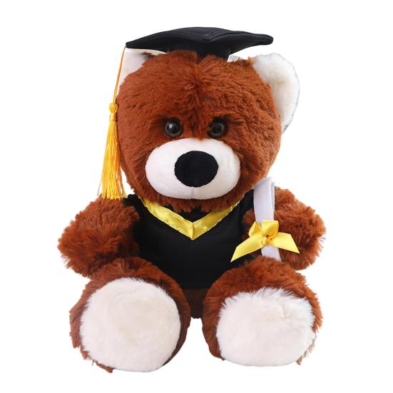 Graduation Owl Bear Doll Cute Plush Class of 2025 Gift for Her
