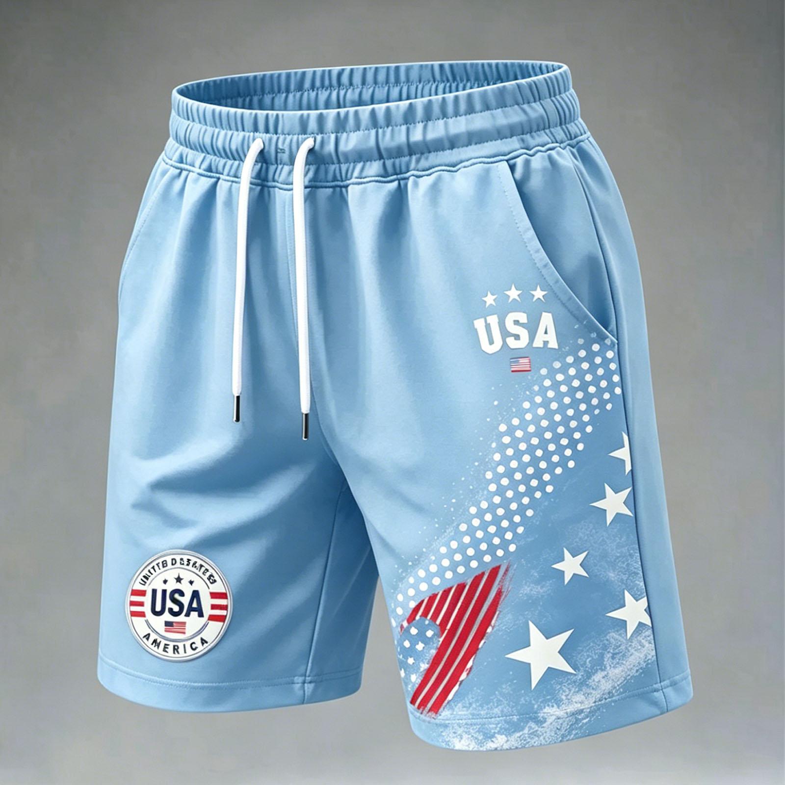 

Men s Casual Drawstring Shorts Lightweight Comfortable Elastic Waistband with Pockets Printed Design Suitable for Outdoor and Daily Wear XXXXL