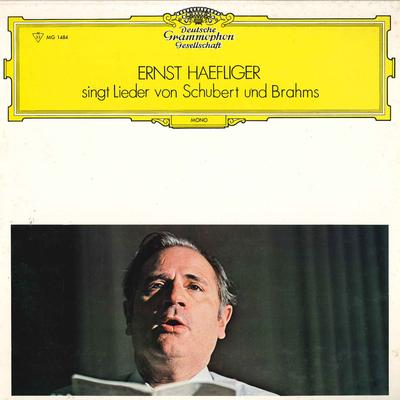 LP Record ERNST HAEFLIGER HERTHA KLUST  Ernst Haefliger Singt Lieder Von Sc MG1484 NIPPONGRAMMOPHO Japan Obi Classical Used