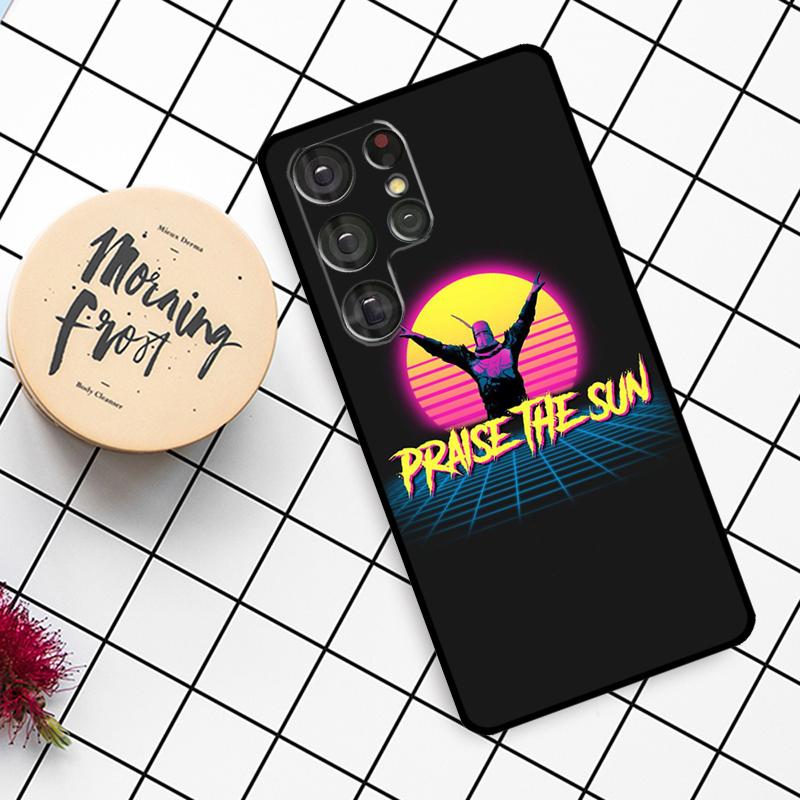 Praise the Sun Dark Souls Case For Samsung Galaxy S24 FE S20 FE S21 S22 S23 S24 S25 Ultra S9 S10 S25 Plus Phone Cover