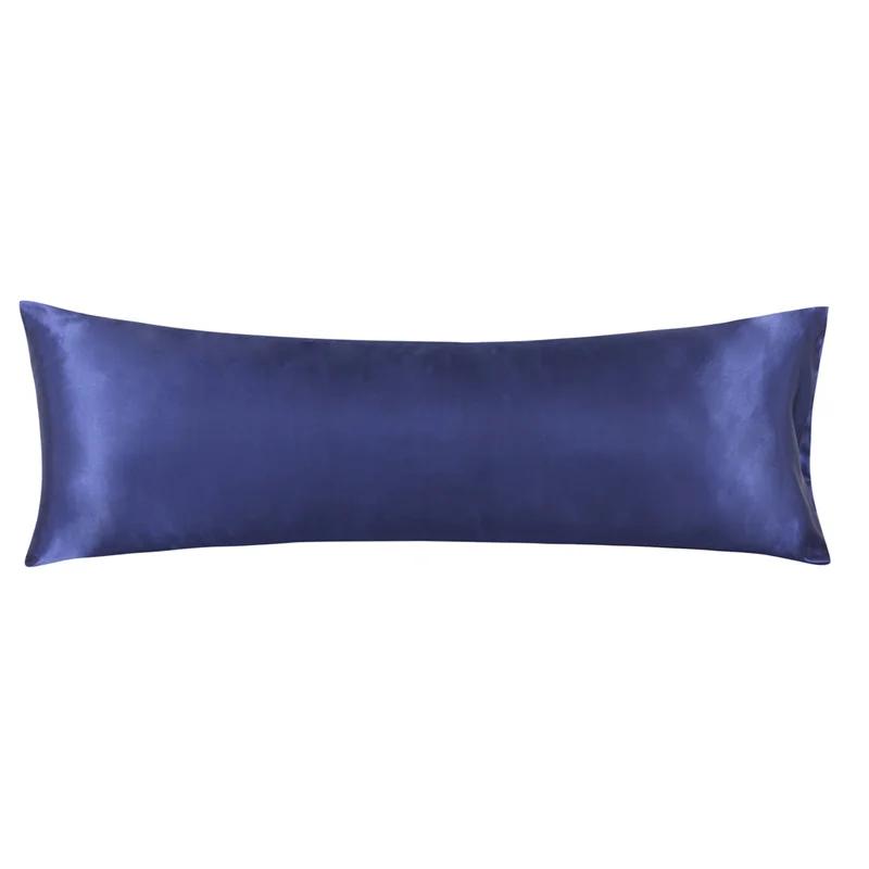 Body Size Pillow Cases High-end Pillow Cover Couple Double Pillow Case Solid Color Cases Safety No Zipper