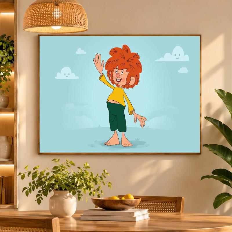 5D Diamond Painting Pumuckl DIY Full Drill Diamond Art Kit Home Decoration