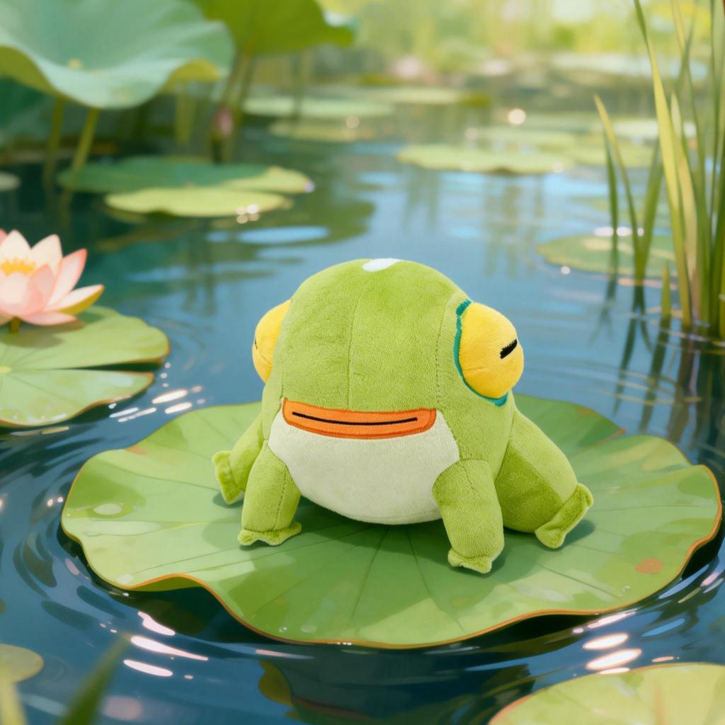 Kawaii Hades II Plush Toys Soft Stuffed Anime Cute Frog Plush Toy For Kid Birthday Christmas Gift Valentine's Day Gift