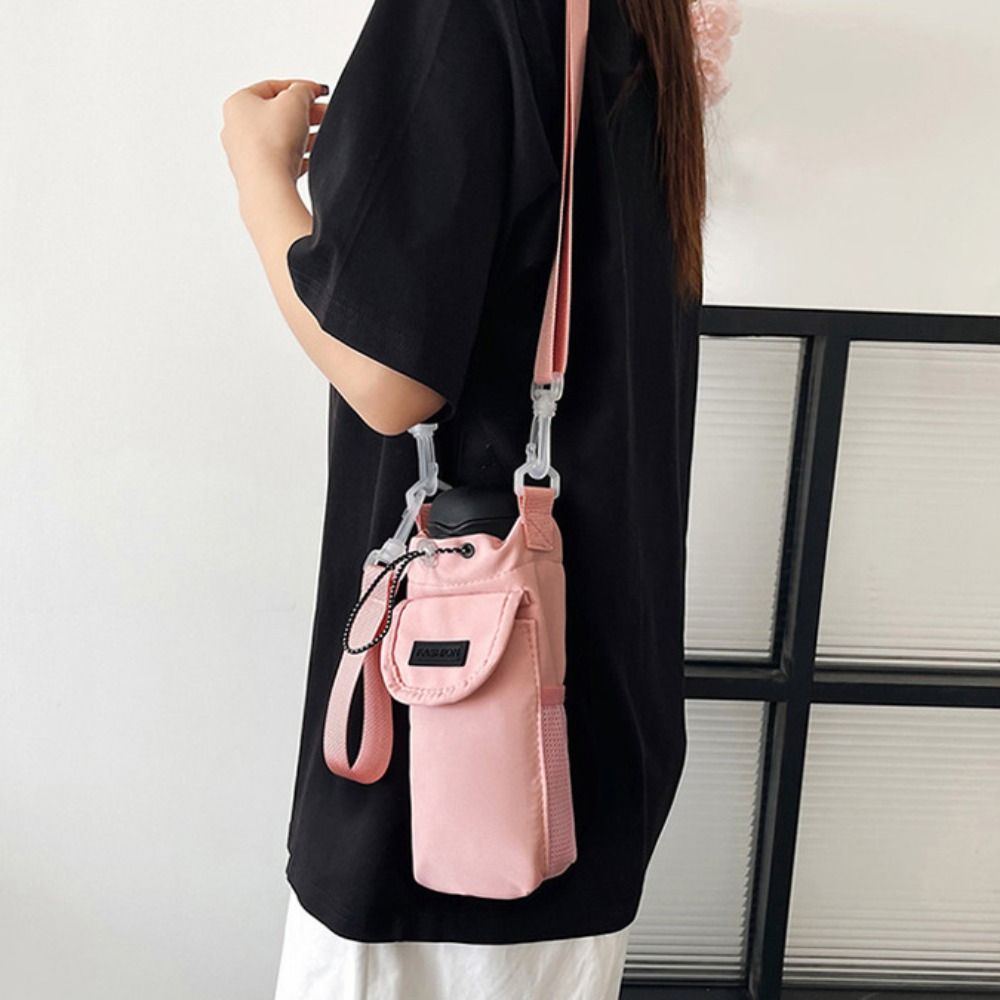 Shoulder Strap Crossbody Water Bottle Purse Waterproof Water Bottle Sling Bag  Hiking