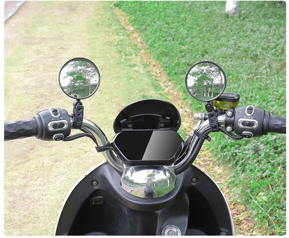 Universal Bicycle Mirror Handlebar Rearview Mirror for Bicycle Motorcycle 360 Rotation Adjustable Bike Riding Cycling Mirror 2pcs