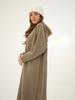 ACUD Hoodie Knit Long Dress_D.Beige