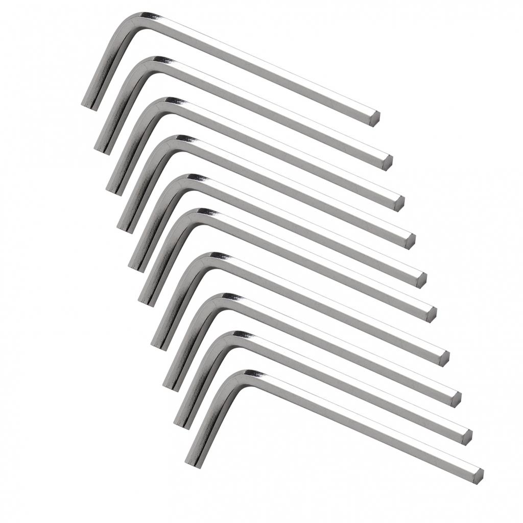 Convenient 10pcs L Type Hex Wrench Kit with Different Sizes for Any Task