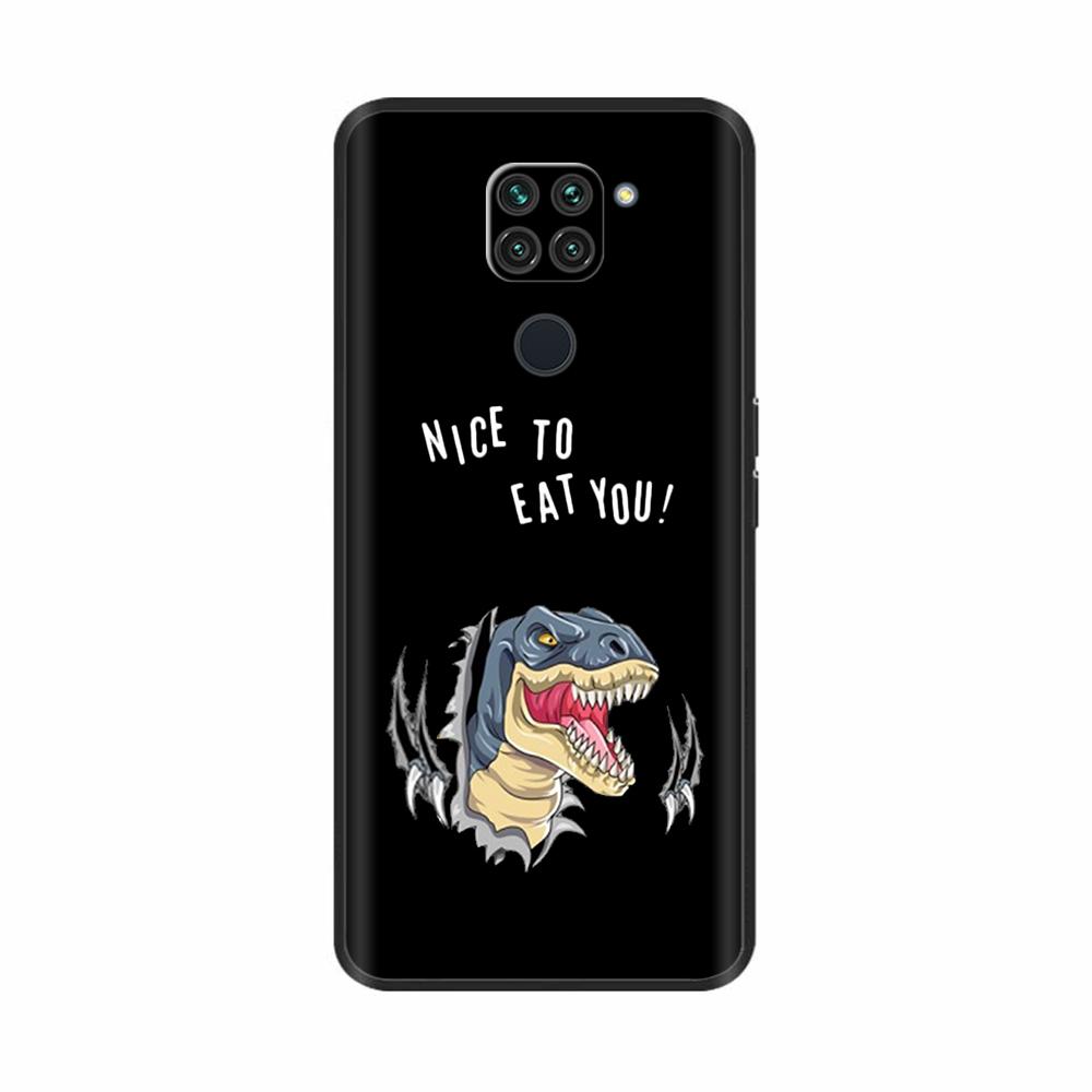 Case For Xiaomi Redmi Note 9 Case Soft Black Silicon Back Cover For Redmi Note9 Cover Redmi Note 9 Case Funda Coque Bumper Shell