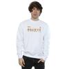 Looney Tunes Mens Porky Pig Colour Code Sweatshirt