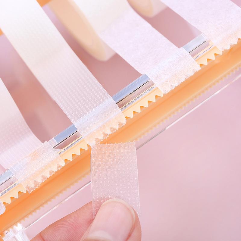 Eyelash Extension Tape Transparent Storage Cutter Colors Tapes Cutter Split Grafting Eyelashes Medical Tape Makeup Tools